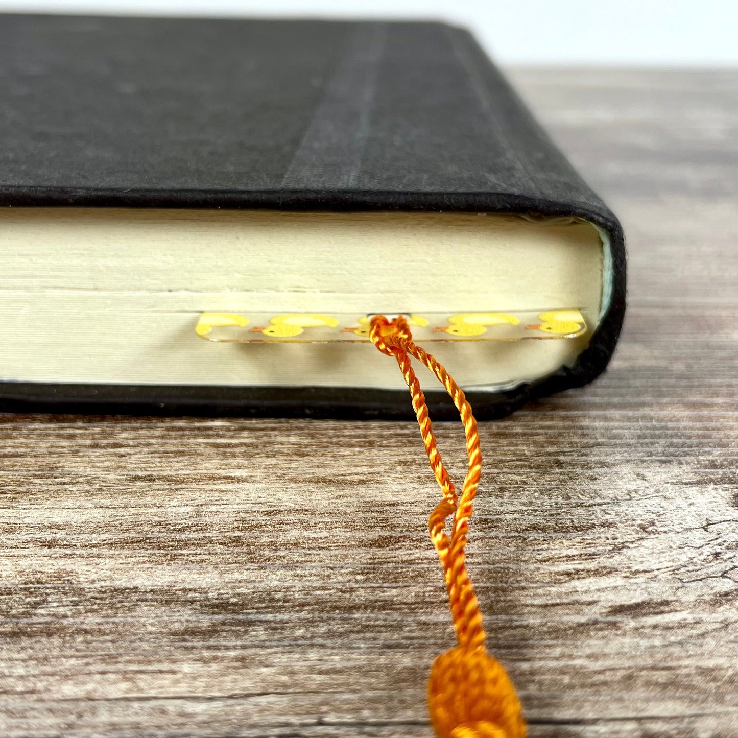 Rubber Duck Bookmark with Tassel | Cute Yellow Duckie Gift | Fun Reading Accessory | Bright Book Lover Gift for Kids & Adults