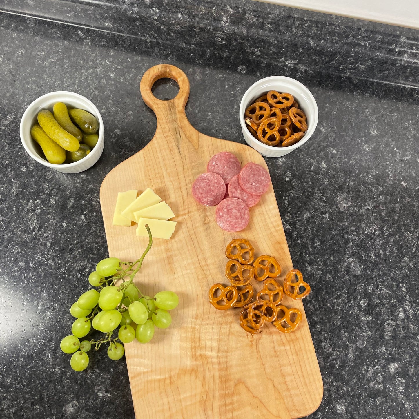 Solid Wood Cutting Board - Single Slab Walnut, Cherry, or Maple