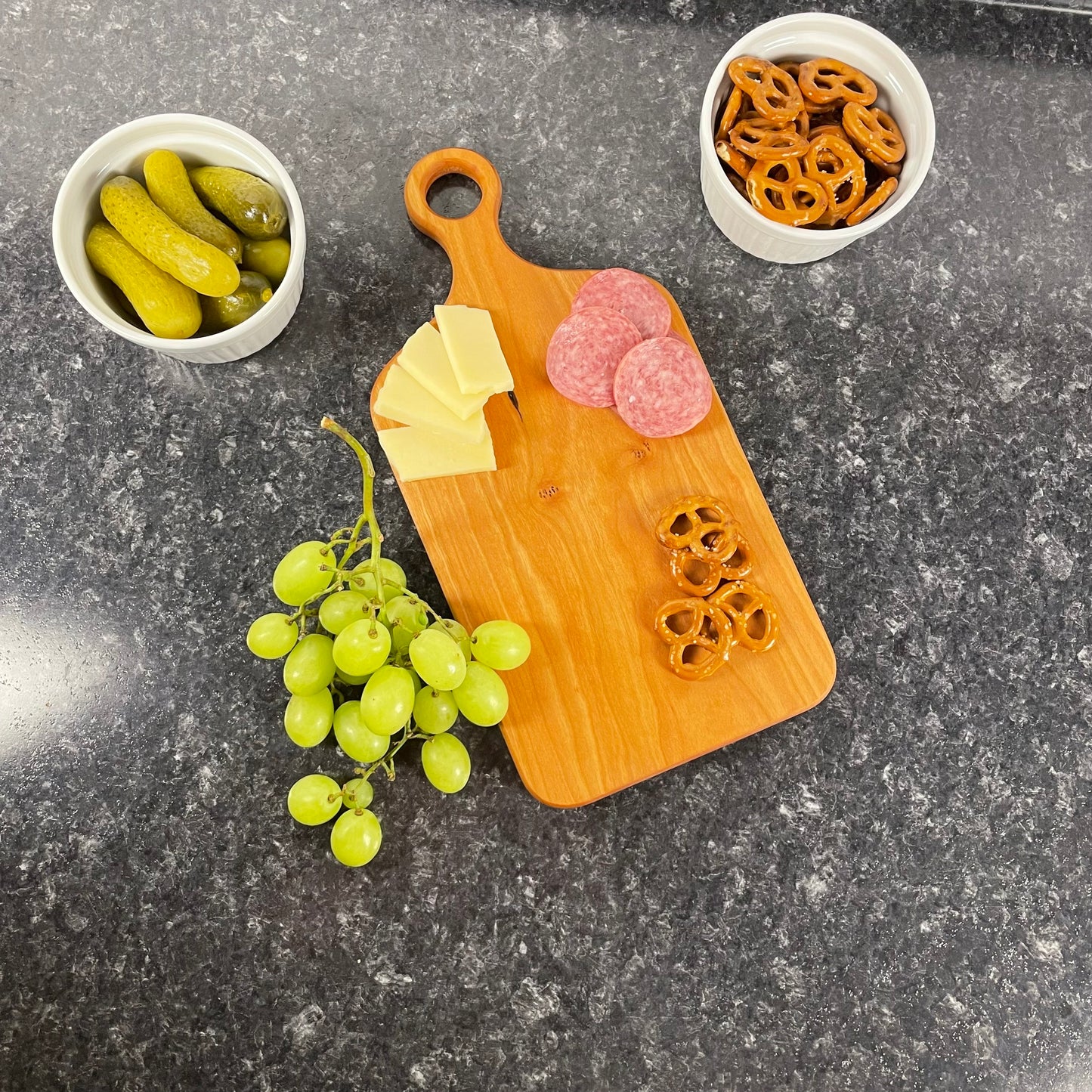 Solid Wood Cutting Board - Single Slab Walnut, Cherry, or Maple