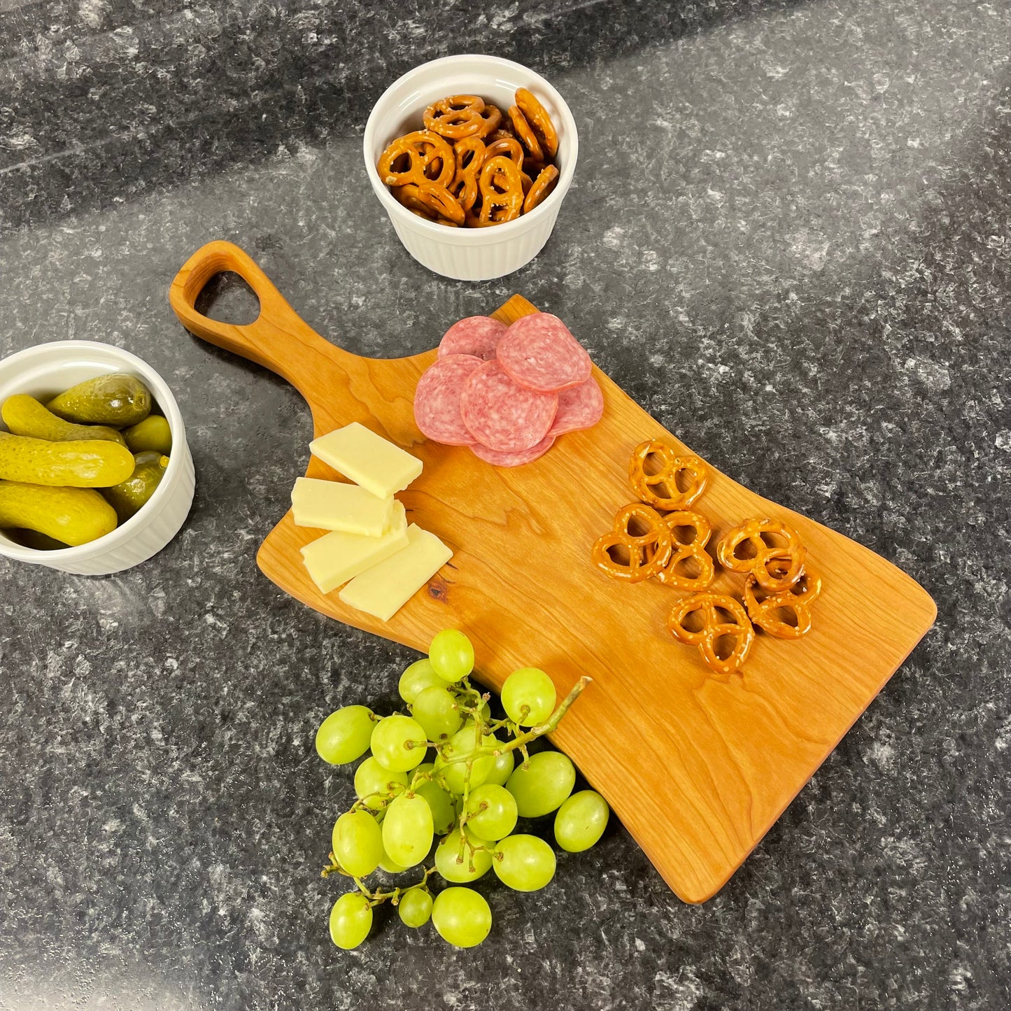 Wood Cutting Board with Handle | Serving Tray