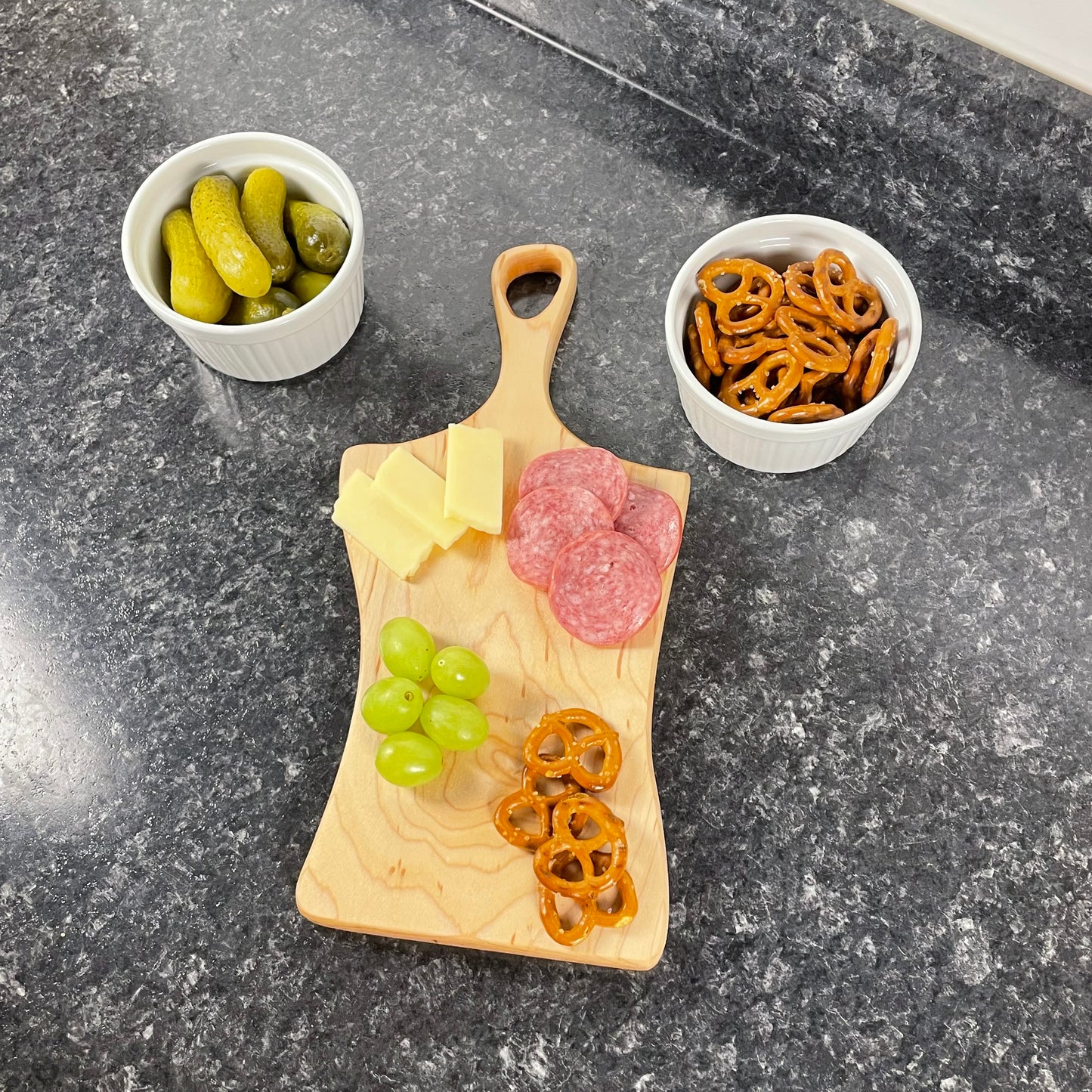 Wood Cutting Board with Handle | Serving Tray