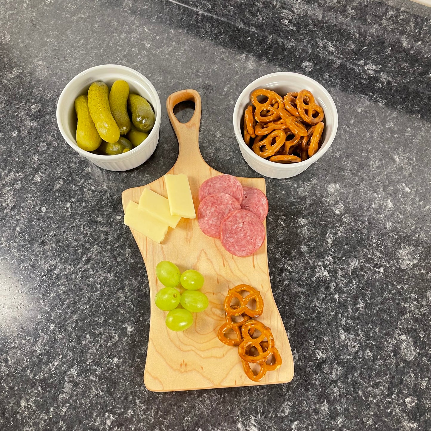 Wood Cutting Board with Handle | Serving Tray