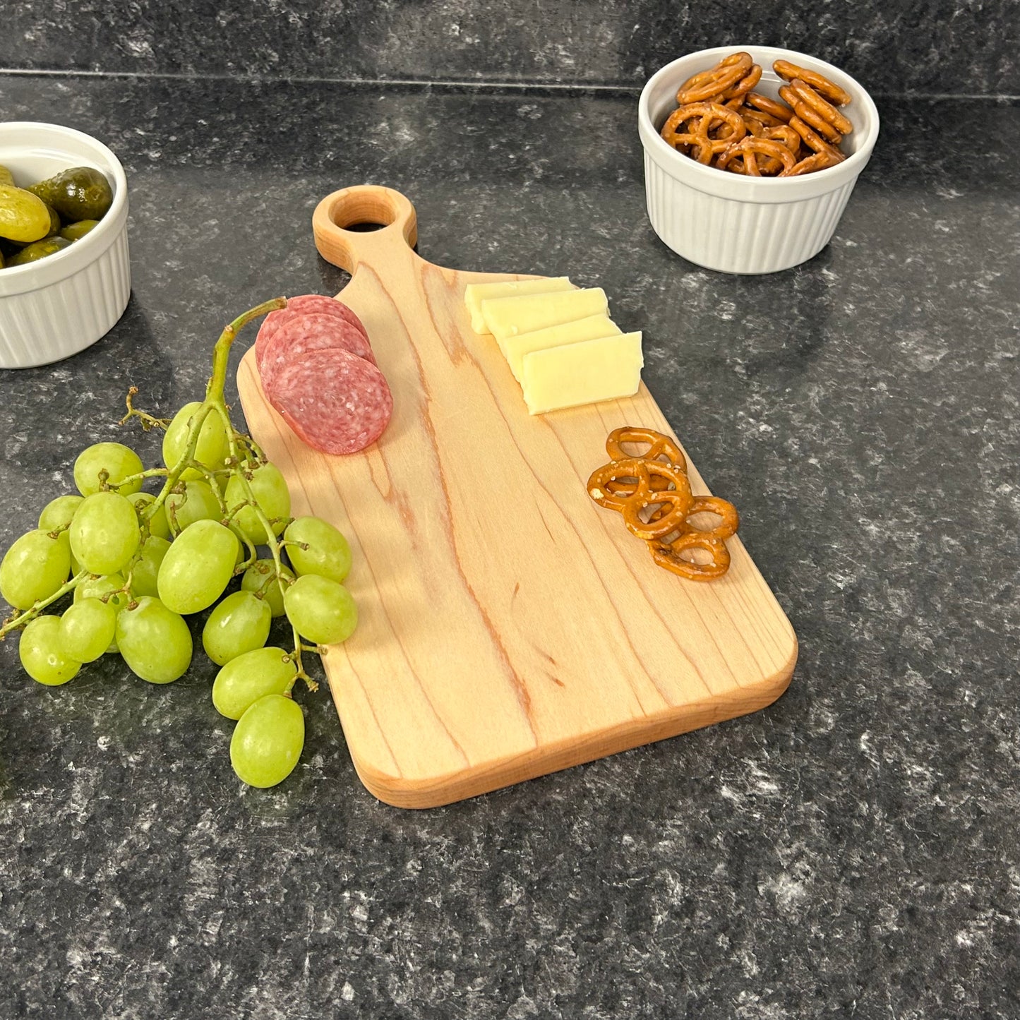 Solid Wood Cutting Board - Single Slab Walnut, Cherry, or Maple