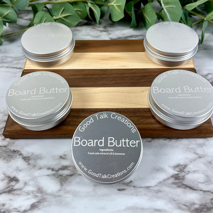 Board Butter Wood Conditioner | Food-Safe Mineral Oil & Beeswax Finish | Cutting Board Balm | Kitchen Wood Care