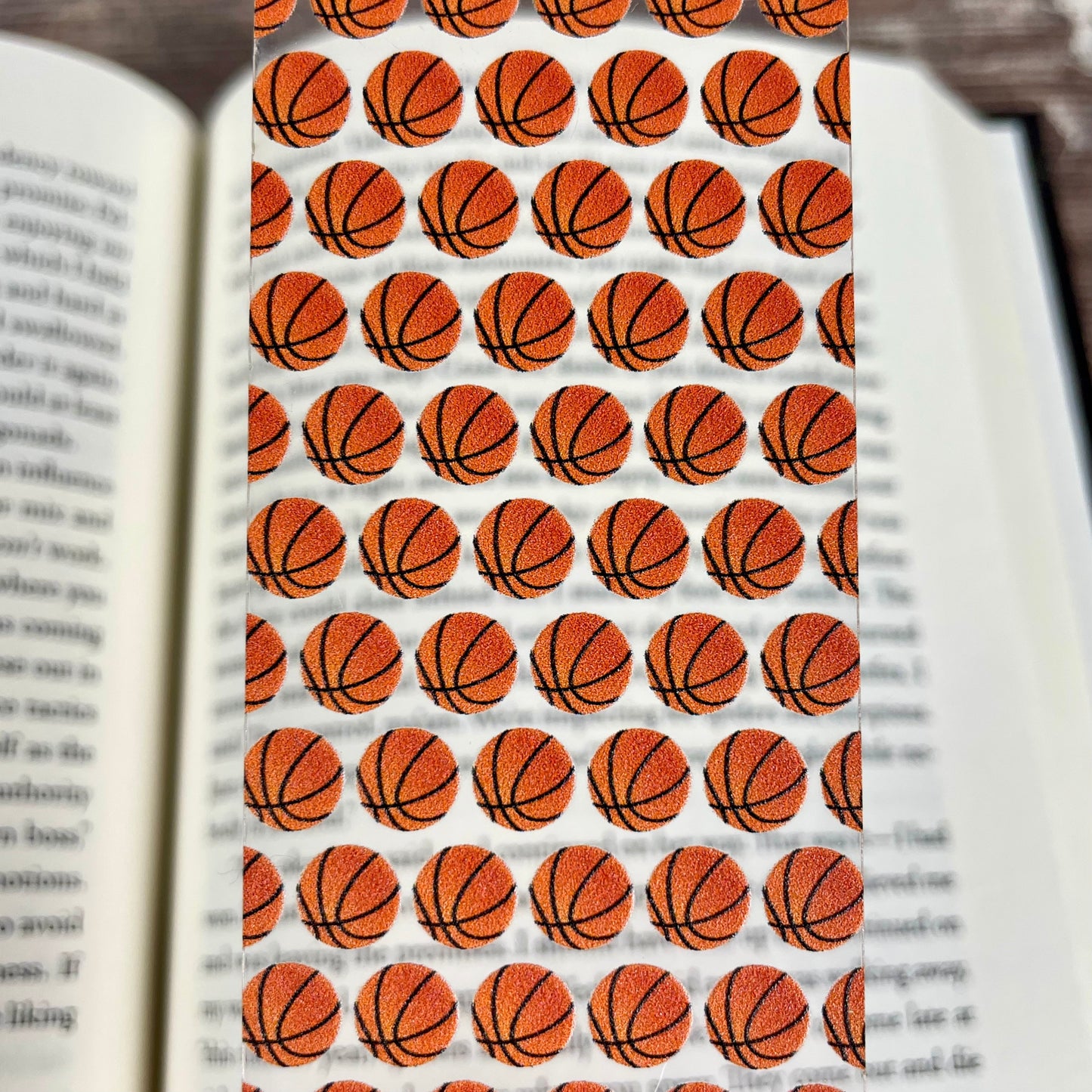 Basketball Bookmark – Sports Reading Gift