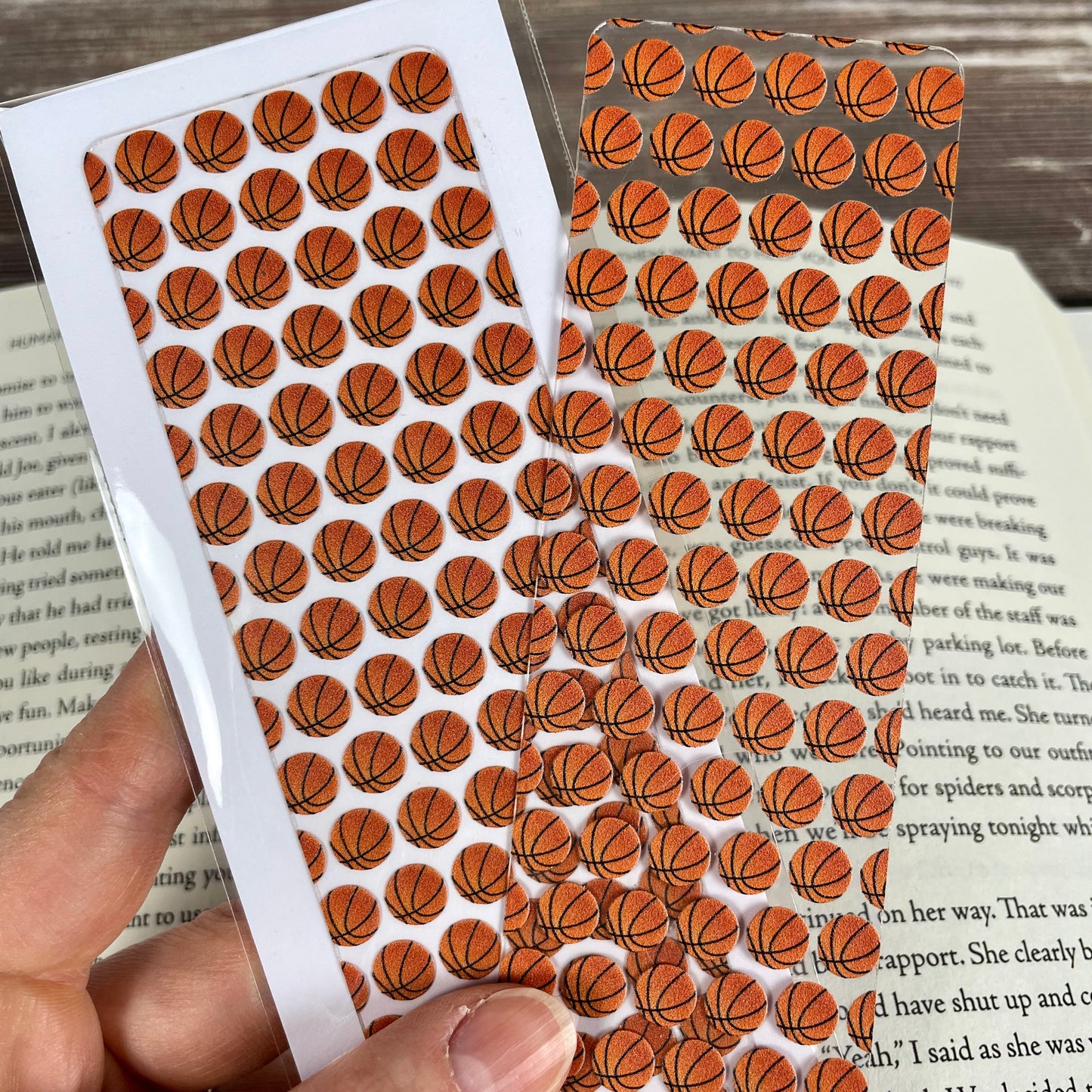 Basketball Bookmark – Sports Reading Gift