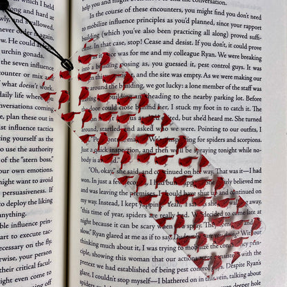 Cardinal Bookmark – Memorial Gift for Loss, Symbol of Comfort, Red Bird Bookmark for Bird Lovers, Nature Fans, or Sports Supporters