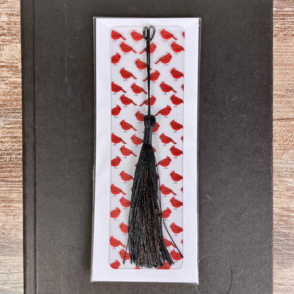 Cardinal Bookmark – Memorial Gift for Loss, Symbol of Comfort, Red Bird Bookmark for Bird Lovers, Nature Fans, or Sports Supporters