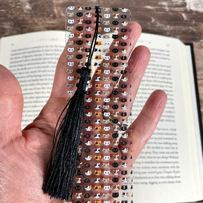 Cat Lover Bookmark – Cute Bookmark for Readers, Perfect for Bookworms, Students, Teachers – Gift for Cat Moms, Dads, & Crazy Cat Ladies