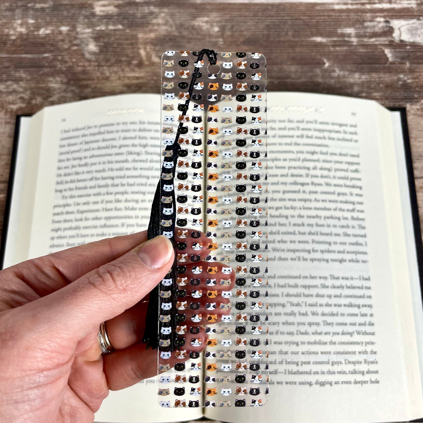 Cat Lover Bookmark – Cute Bookmark for Readers, Perfect for Bookworms, Students, Teachers – Gift for Cat Moms, Dads, & Crazy Cat Ladies