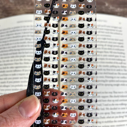 Cat Lover Bookmark – Cute Bookmark for Readers, Perfect for Bookworms, Students, Teachers – Gift for Cat Moms, Dads, & Crazy Cat Ladies