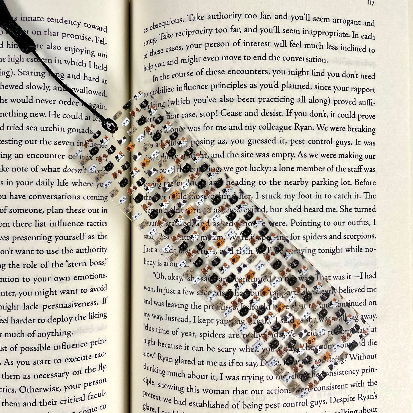 Cat Lover Bookmark – Cute Bookmark for Readers, Perfect for Bookworms, Students, Teachers – Gift for Cat Moms, Dads, & Crazy Cat Ladies