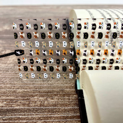 Cat Lover Bookmark – Cute Bookmark for Readers, Perfect for Bookworms, Students, Teachers – Gift for Cat Moms, Dads, & Crazy Cat Ladies