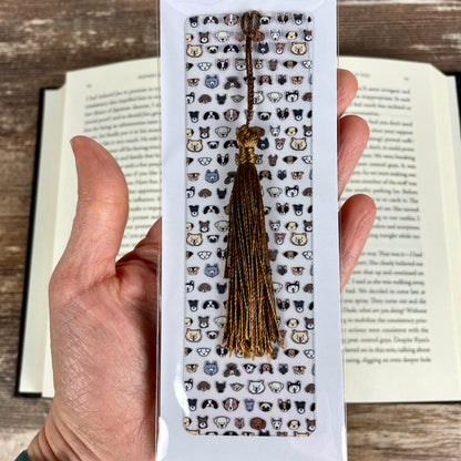 Dog Lover Bookmark – Thin Flexible Dog Gift for Readers, Students & Teachers – Cute Dog Mom Reading Accessory – Durable, Fun Design