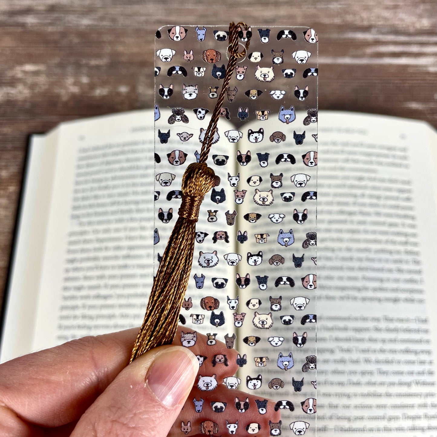 Dog Lover Bookmark – Thin Flexible Dog Gift for Readers, Students & Teachers – Cute Dog Mom Reading Accessory – Durable, Fun Design