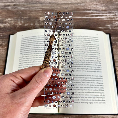 Dog Lover Bookmark – Thin Flexible Dog Gift for Readers, Students & Teachers – Cute Dog Mom Reading Accessory – Durable, Fun Design