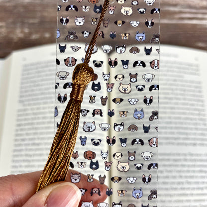 Dog Lover Bookmark – Thin Flexible Dog Gift for Readers, Students & Teachers – Cute Dog Mom Reading Accessory – Durable, Fun Design