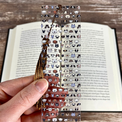 Dog Lover Bookmark – Thin Flexible Dog Gift for Readers, Students & Teachers – Cute Dog Mom Reading Accessory – Durable, Fun Design