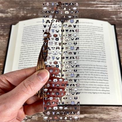 Dog Lover Bookmark – Thin Flexible Dog Gift for Readers, Students & Teachers – Cute Dog Mom Reading Accessory – Durable, Fun Design