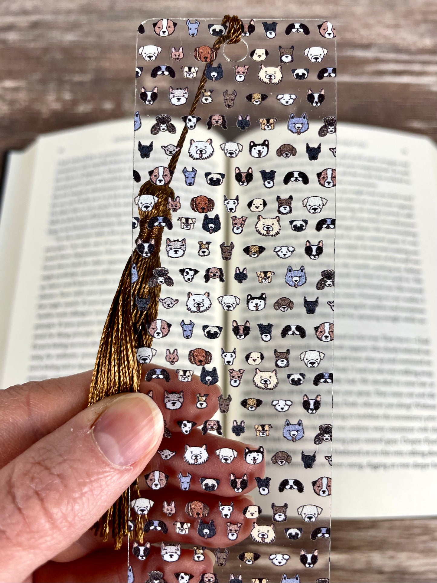 Dog Lover Bookmark – Thin Flexible Dog Gift for Readers, Students & Teachers – Cute Dog Mom Reading Accessory – Durable, Fun Design