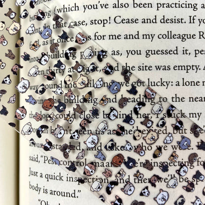 Dog Lover Bookmark – Thin Flexible Dog Gift for Readers, Students & Teachers – Cute Dog Mom Reading Accessory – Durable, Fun Design
