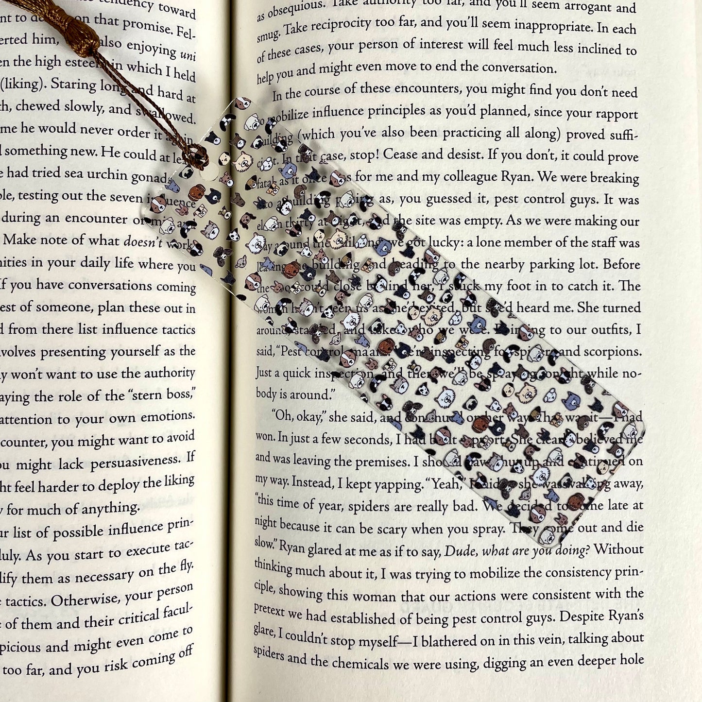 Dog Lover Bookmark – Thin Flexible Dog Gift for Readers, Students & Teachers – Cute Dog Mom Reading Accessory – Durable, Fun Design