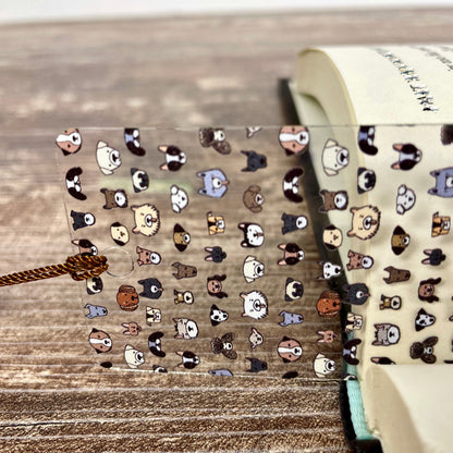 Dog Lover Bookmark – Thin Flexible Dog Gift for Readers, Students & Teachers – Cute Dog Mom Reading Accessory – Durable, Fun Design