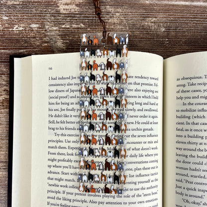 Funny Dog Butt Bookmark – Weird Gift for Dog Lovers, Bookworms, and Pet Parents – Clear, Durable, and Hilariously Cheeky