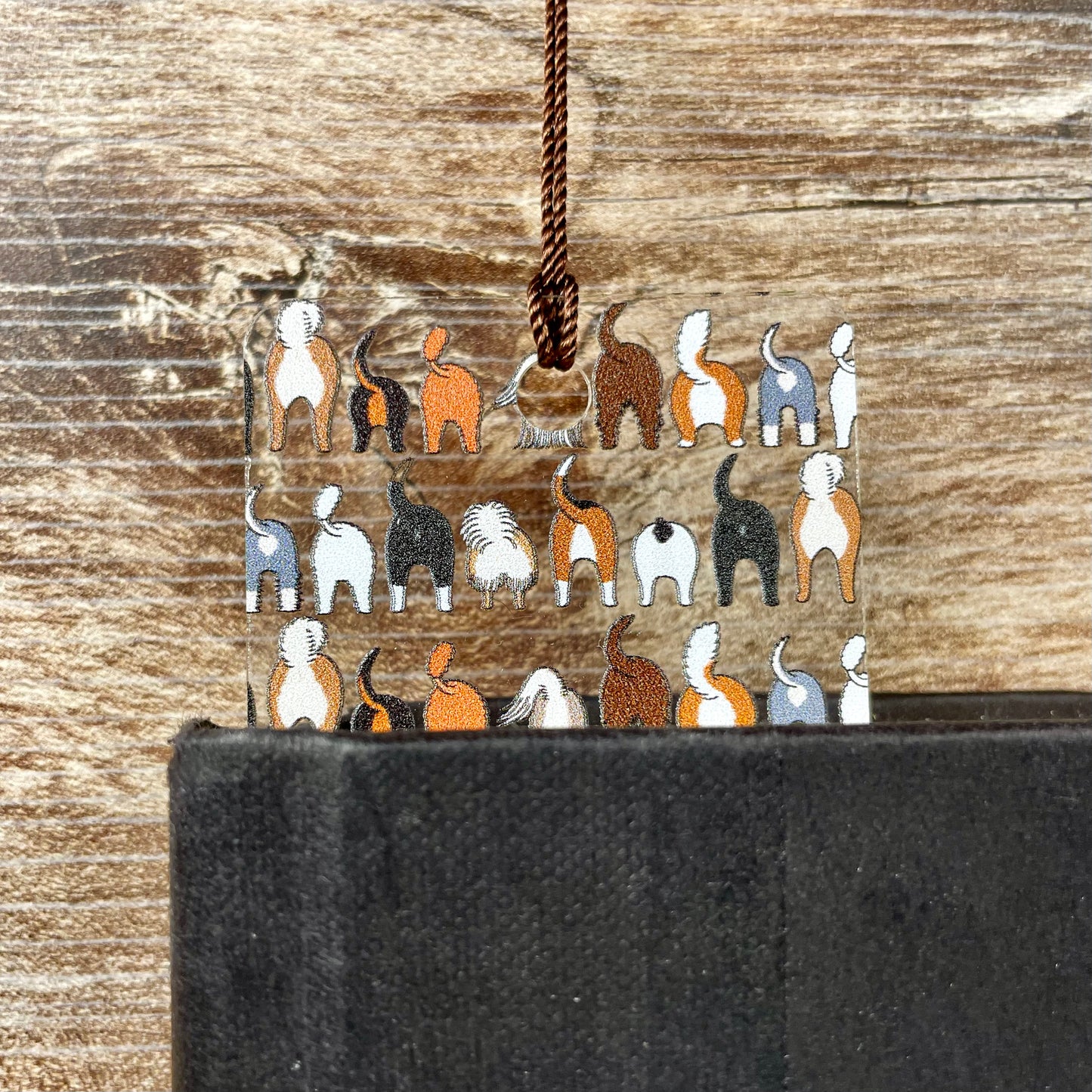 Funny Dog Butt Bookmark – Weird Gift for Dog Lovers, Bookworms, and Pet Parents – Clear, Durable, and Hilariously Cheeky