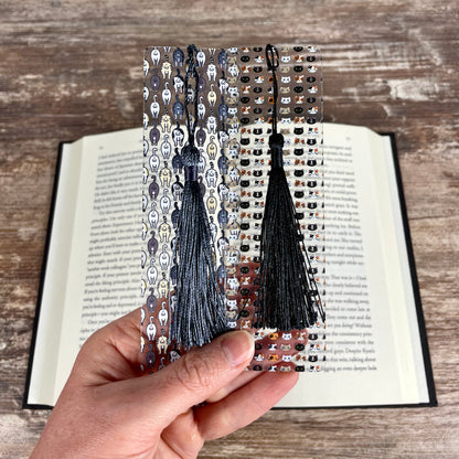 Funny Cat Bookmark Set – Cat Faces & Cat Butts – Gift for Cat Lovers, Cat Moms and Pet People
