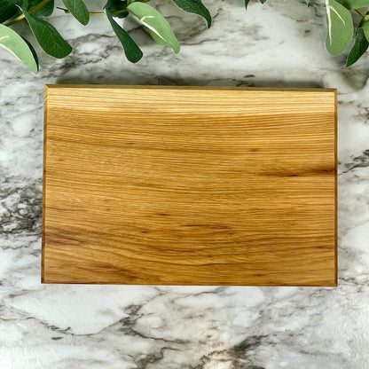 6x9 Solid Wood Cutting Board – Walnut or Cherry Mini Board – Handmade, Non-Toxic, Perfect Gift