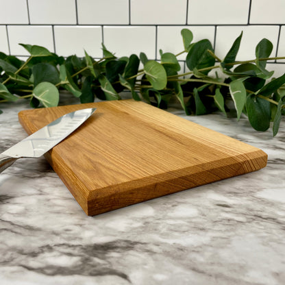 6x9 Solid Wood Cutting Board – Walnut or Cherry Mini Board – Handmade, Non-Toxic, Perfect Gift