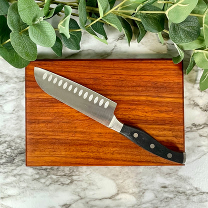 6x9 Solid Wood Cutting Board – Walnut or Cherry Mini Board – Handmade, Non-Toxic, Perfect Gift