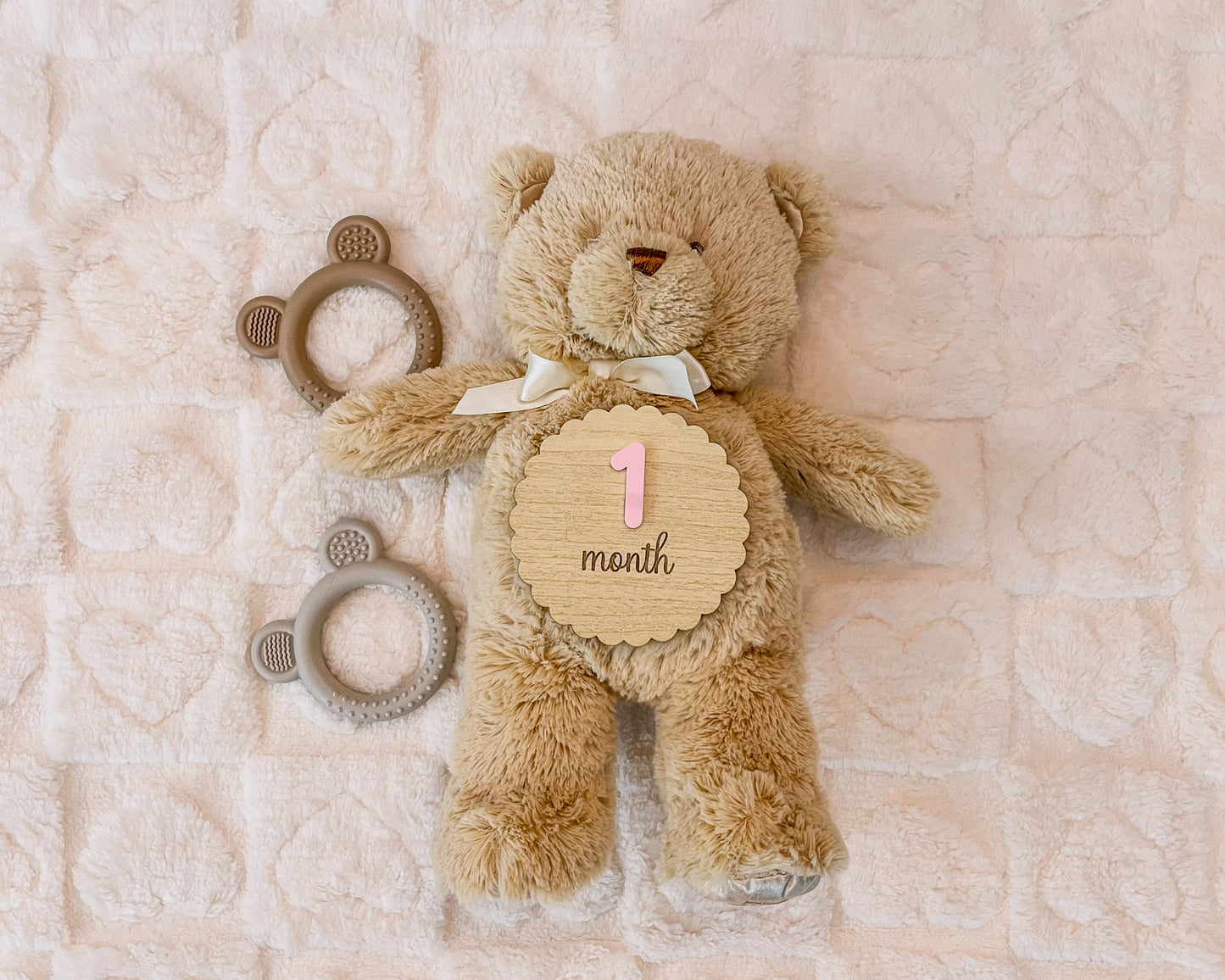 Baby Milestone Markers – Monthly Photo Props - Baby Shower Gift