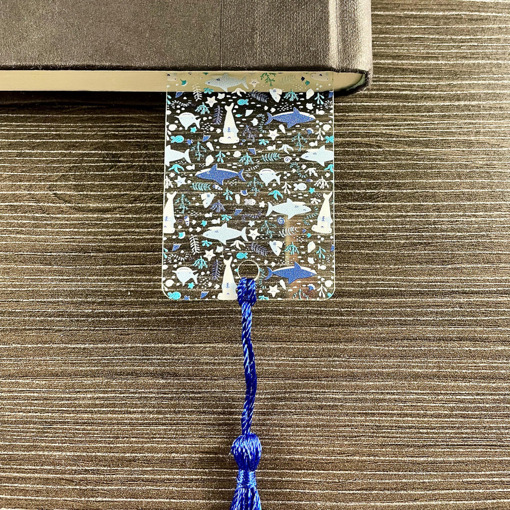 Shark Bookmark, Shark Lover Gifts, Ocean Lover Gift, Book Lover Gift, Teacher Gift