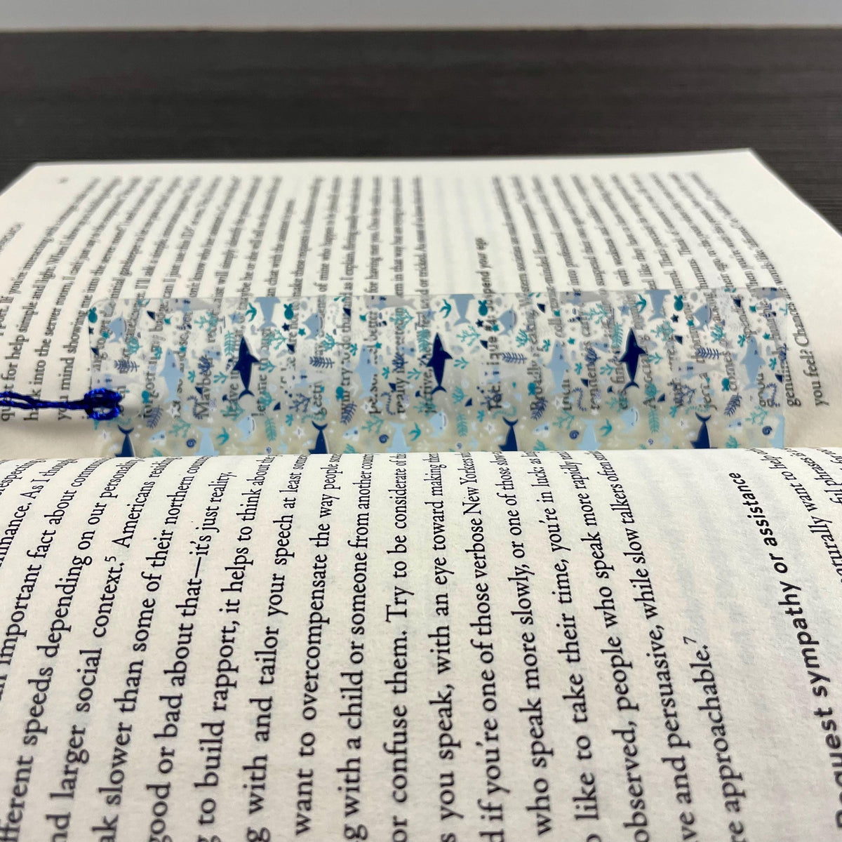 Shark Bookmark, Shark Lover Gifts, Ocean Lover Gift, Book Lover Gift, Teacher Gift