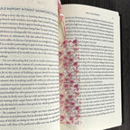 Pink Axolotl Bookmark for Book Lovers, Kawaii Birthday Gift or Stocking Stuffer for Axolotl Lovers and Readers