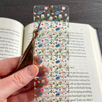 Tea Bookmark Makes a Cottagecore Teacher Gift or Hostess Gift for Tea Lovers, Book Lovers and Readers