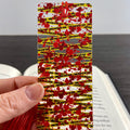 Crime Scene Bookmark for True Crime Fans, Thriller Reader Stocking Stuffer or Mystery Book Lover Gift