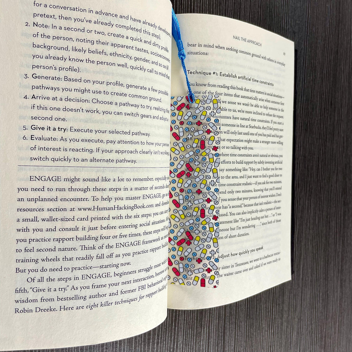 Pill Bookmark for Pharmacists, Nurses and Medical Students, Pharmacy School Graduation or Healthcare Worker Appreciation Gift