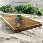 Compact Wood Cutting Board – Solid Walnut Cherry Maple Mini Board – Perfect for RV, Apartment & Small Kitchens