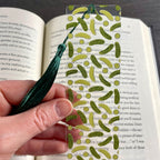 Pickle Bookmark for Pickle Lovers Makes a Funny Stocking Stuffer, Foodie Gift or Bookish Gift for Readers
