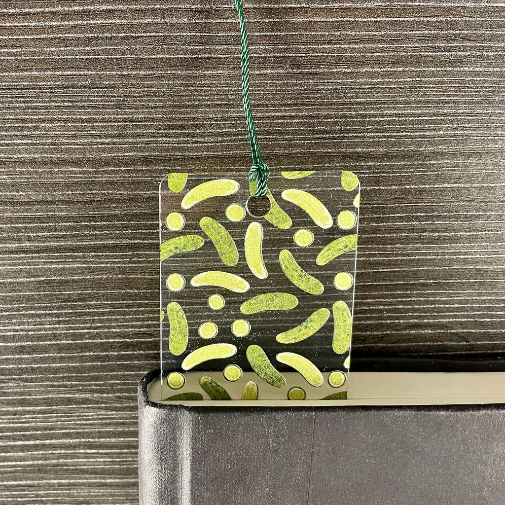 Pickle Bookmark for Pickle Lovers Makes a Funny Stocking Stuffer, Foodie Gift or Bookish Gift for Readers
