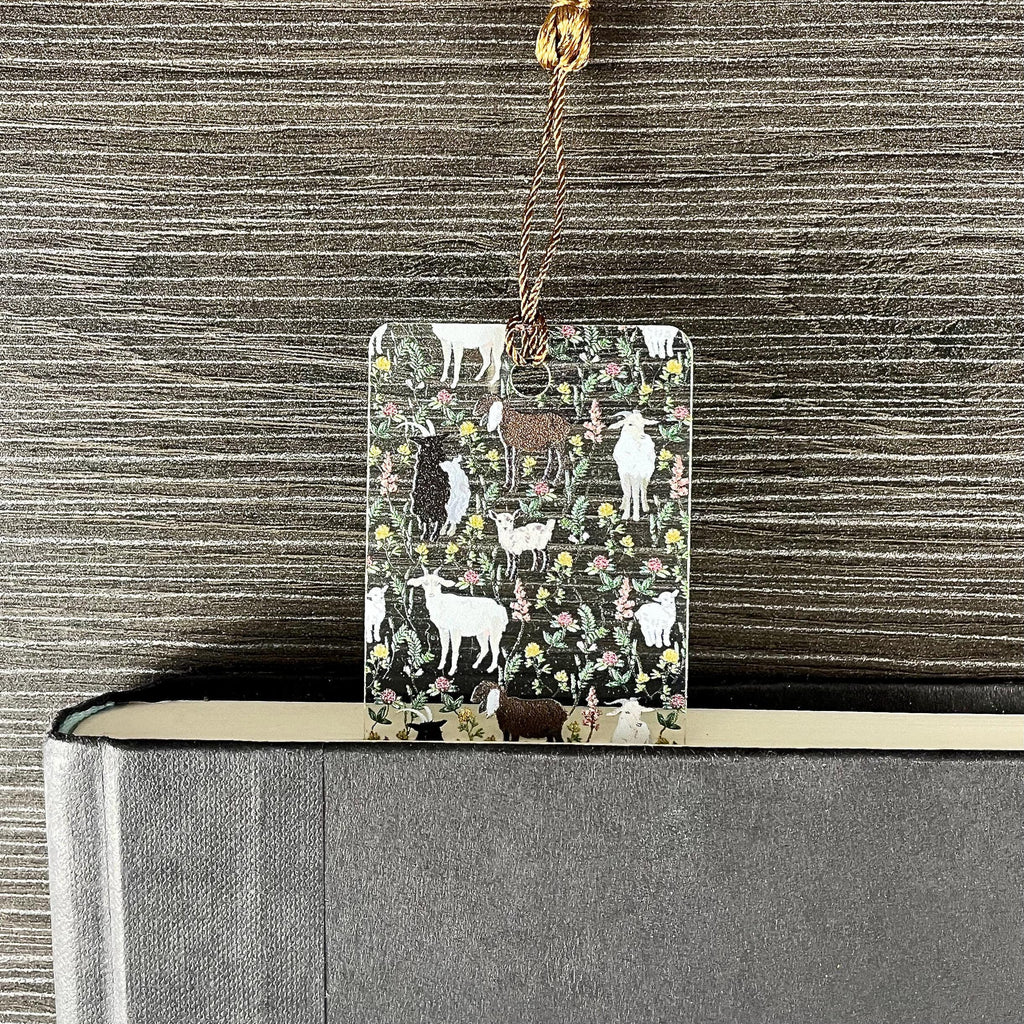 Goat Bookmark, Farm Animal Gift, Book Lover Gift, Goat Lover Gift, Gift for Book Lovers