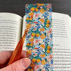 Orange Citrus Fruit Clementine Bookmark - Gift for Readers and Book Lovers