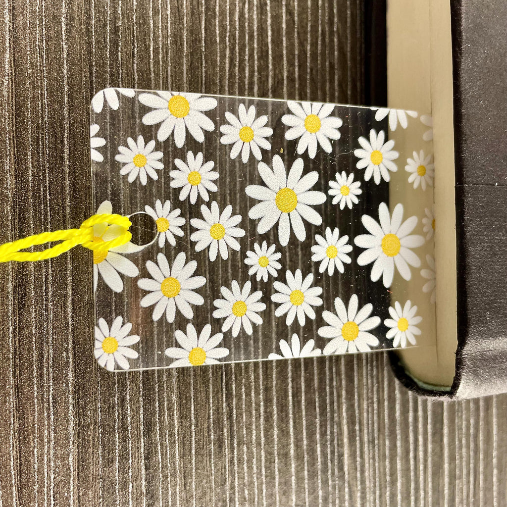 Daisy Bookmark Makes a Cheerful Teacher Appreciation Gift or Floral Book Accessory for Flower Lovers and Readers