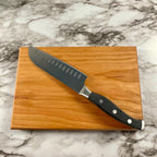 Compact Wood Cutting Board – Solid Walnut Cherry Maple Mini Board – Perfect for RV, Apartment & Small Kitchens