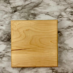 Square Cutting Board – Butcher Block Style – Reversible Thick Prep Board – Walnut, Maple or Cherry