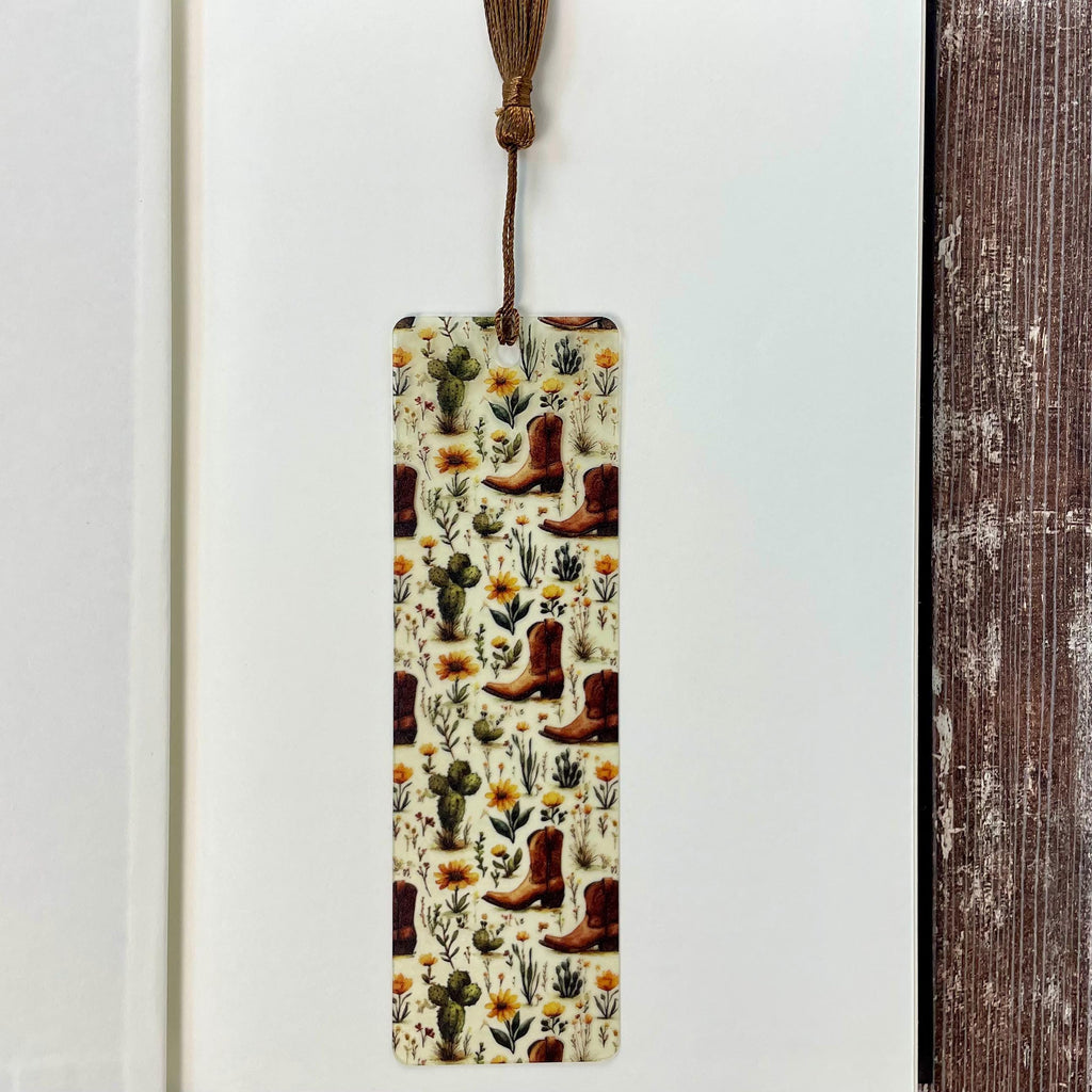 Western Bookmark Makes a Cowgirl Gift, Country Girl Stocking Stuffer or Teacher Gift for Book Lovers and Readers