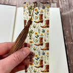 Western Bookmark Makes a Cowgirl Gift, Country Girl Stocking Stuffer or Teacher Gift for Book Lovers and Readers